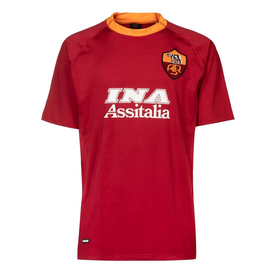 Tailandia Camiseta AS Roma Primera equipo Retro 2000 2001